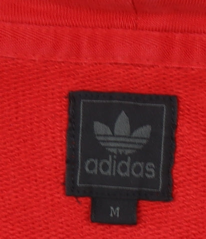 Adidas Men's Red Pullover Hoodie Size M