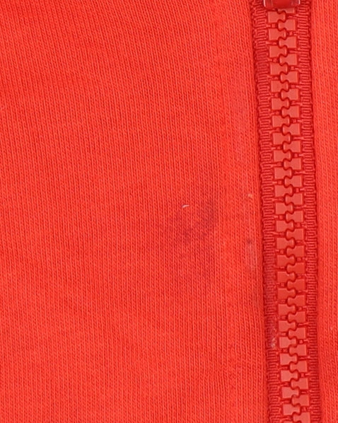 Additional view of Marks & Spencer boys’ red superhero full zip hoodie 8 years
