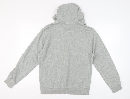 Nike Men's Grey Pullover Hoodie Size S