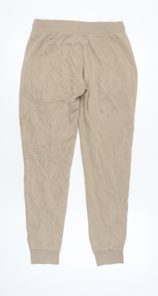 Brave Soul Men's Beige Jogger Trousers, M, Casual Fit