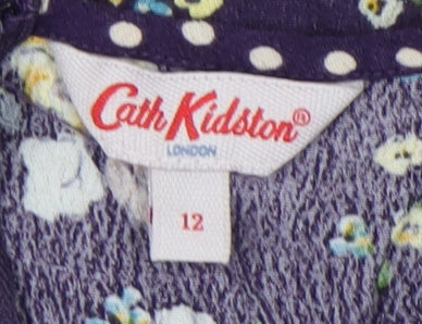 Cath Kidston Women's Multicoloured Floral Dress Size 12
