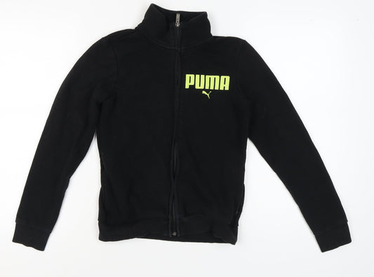 Puma Women's Black Full Zip Hoodie S