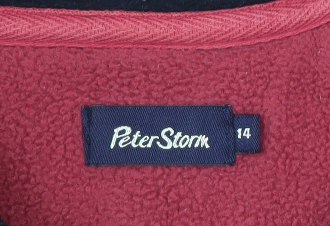 Peter Storm Women's Multicoloured 14 Fleece Sweatshirt