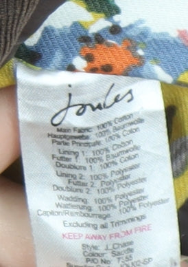 Joules Women's Brown Overcoat Jacket - XS