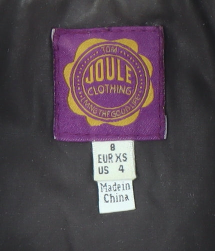 Joules Women's Brown Overcoat Jacket - XS