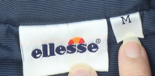 Ellesse Men's Blue & Beige Windbreaker Jacket M