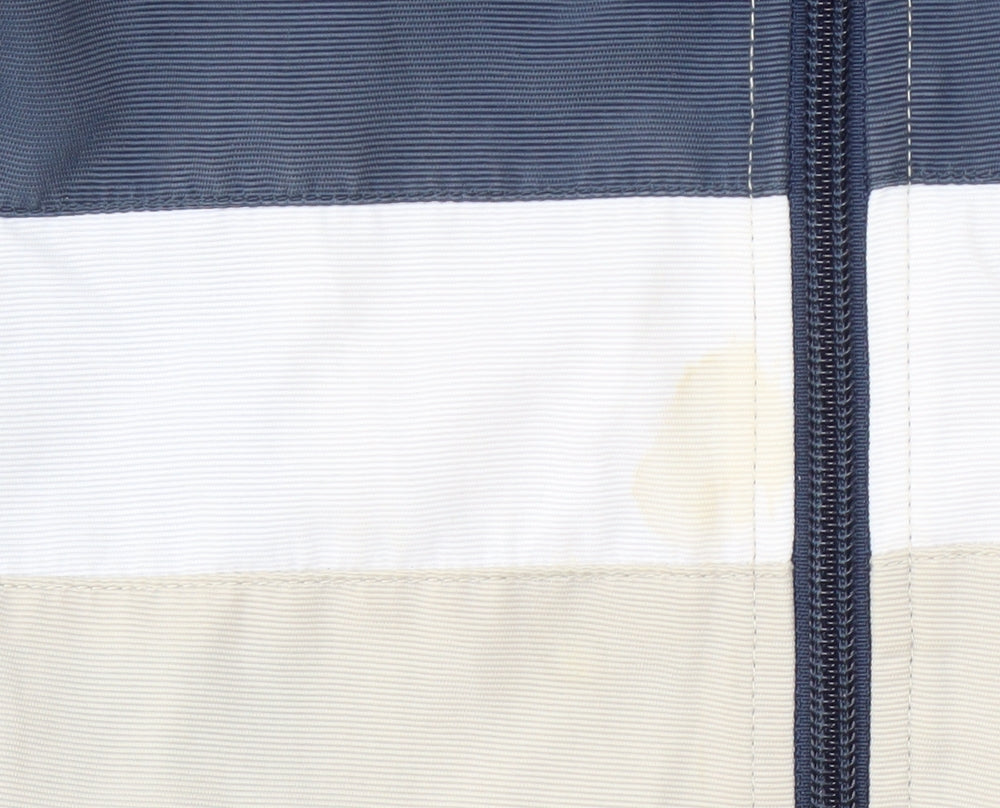 Ellesse Men's Blue & Beige Windbreaker Jacket M