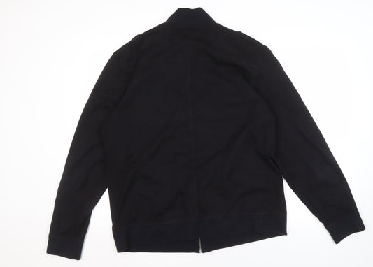 Jeff Banks Men's Black 2XL Canvas Jacket