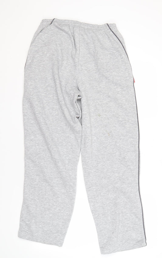 Slazenger Men's Grey Sweatpants M Elastic Waist