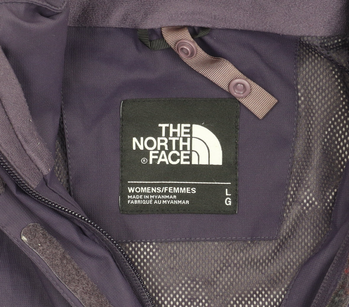 The North Face Women's Purple Rain Coat - L