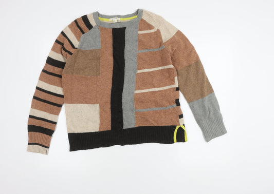 White Stuff Women's Multicoloured Pullover, Size 12