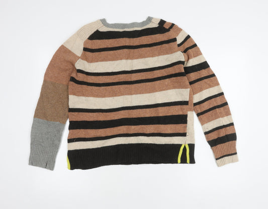 White Stuff Women's Multicoloured Pullover, Size 12