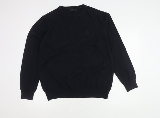 Henri Lloyd Men's Black Pullover Jumper L