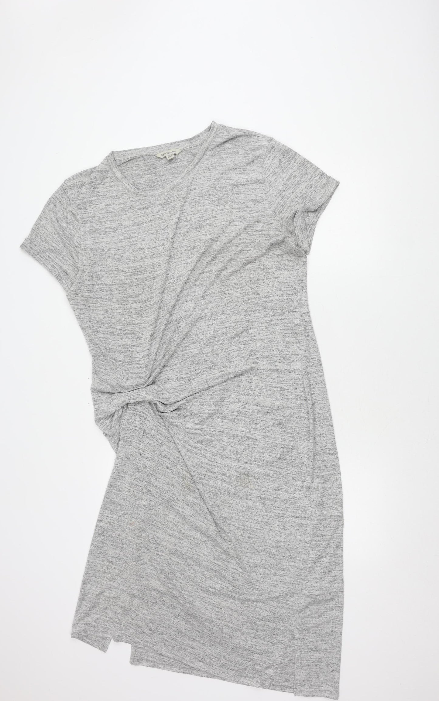 Calvin Klein Women’s Grey Jersey Dress XL