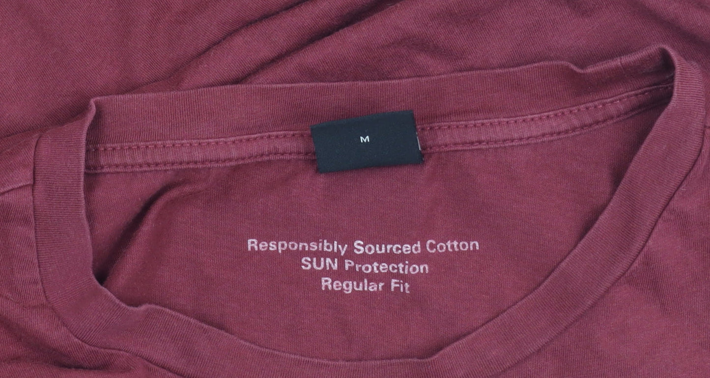 Hugo Boss Men's Red M T-Shirt, Regular Fit, Logo