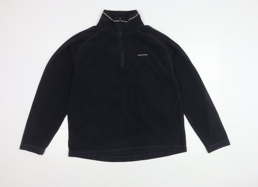 Craghoppers Men's Black XL Fleece Pullover Sweatshirt