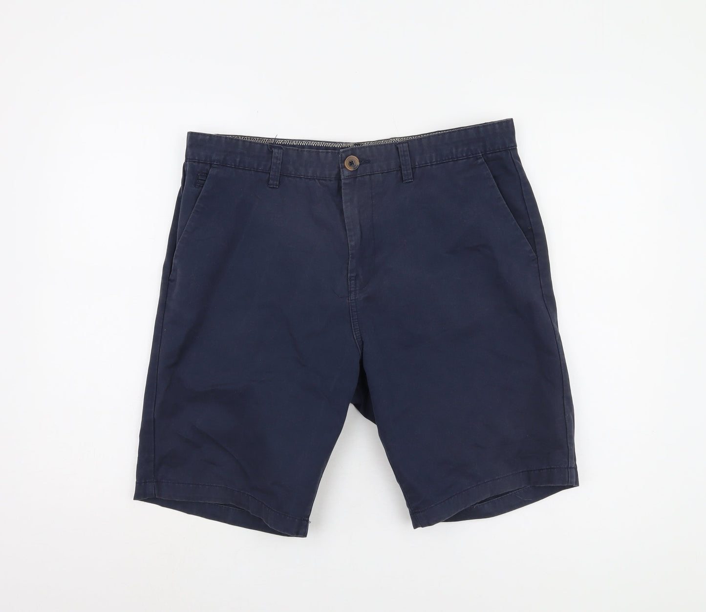 Jeff Banks Men's Navy Chino Shorts Size 34