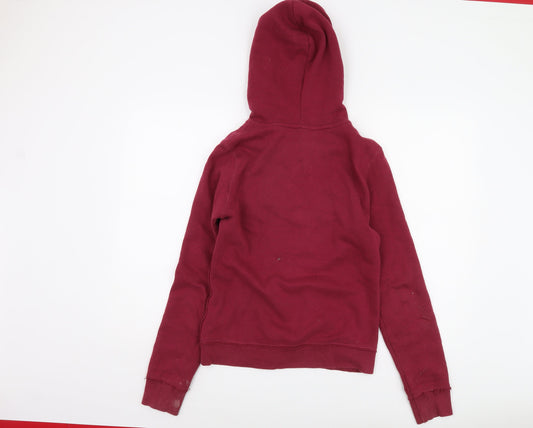 Aéropostale Women's Red Full Zip Hoodie M