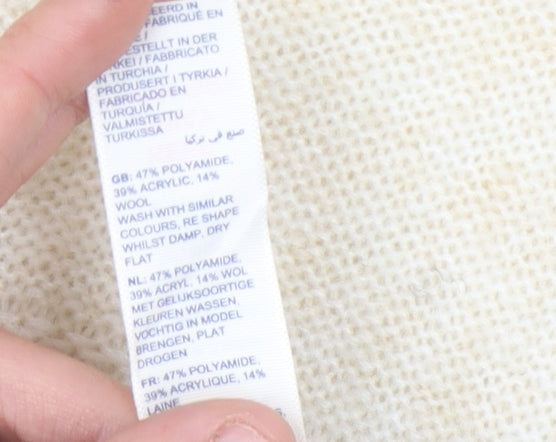 Fat Face Women's Blue Multicoloured Jumper, Size 12