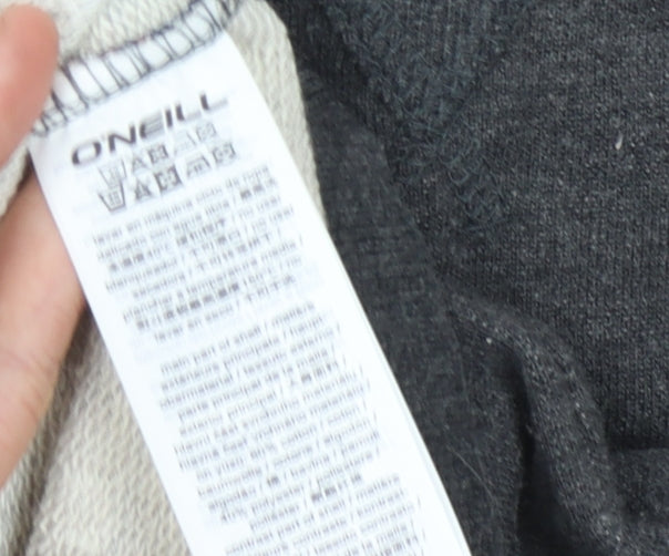 O'Neill Men's Grey Geometric Pullover Sweatshirt XL