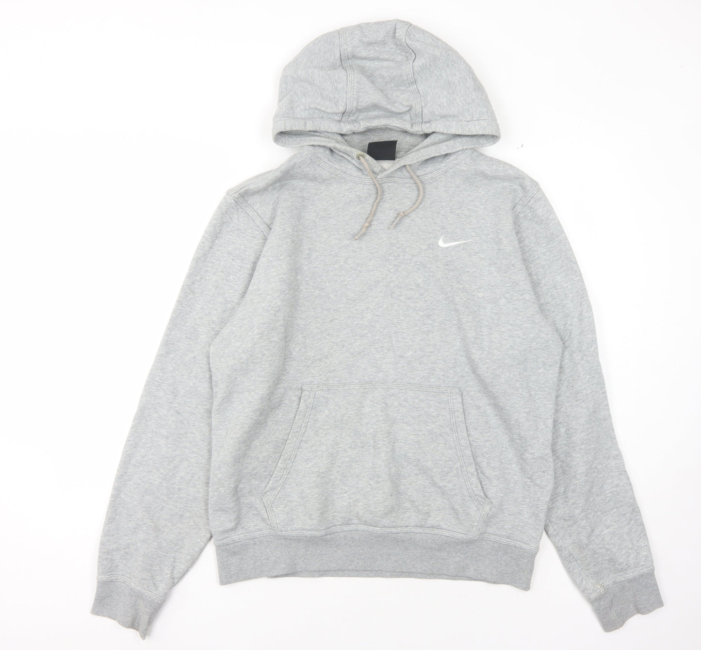 Nike Men's Grey Pullover Hoodie - Size M