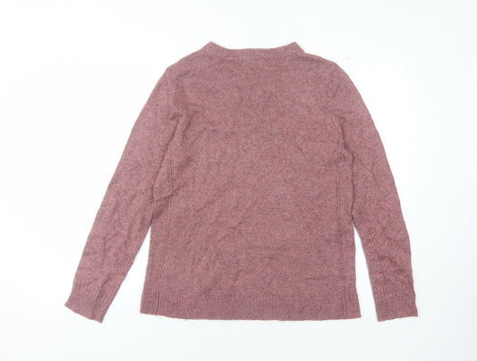White Stuff Women's Pink Pullover Jumper Size 12