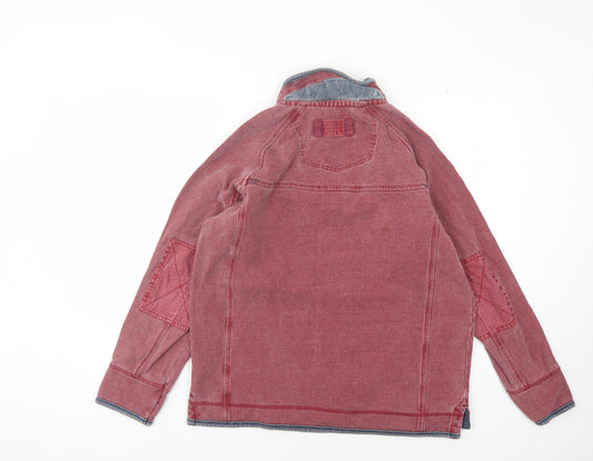 FatFace Men's Red Pullover Sweatshirt M