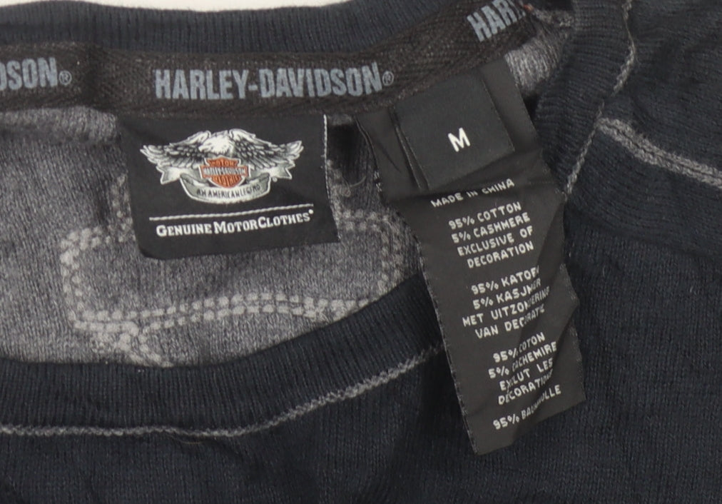 Harley-Davidson Men's Black M Pullover Jumper