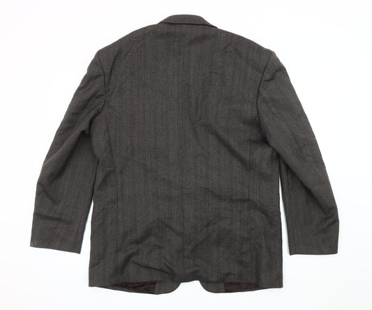 James Barry Men's Grey Blazer Size 42 - Elegant Formal Jacket