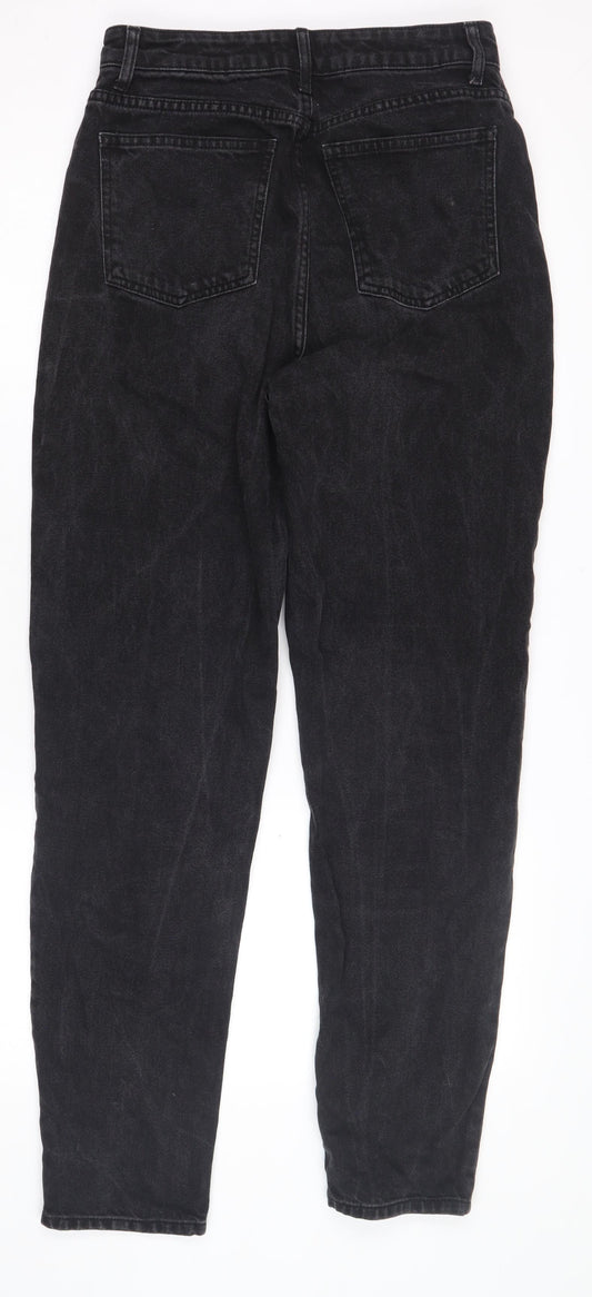 ASOS DESIGN Women's Black Straight Jeans Size 10