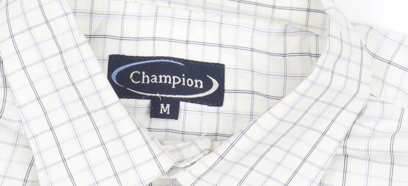 Champion Men's Multicoloured Check Shirt, Size M
