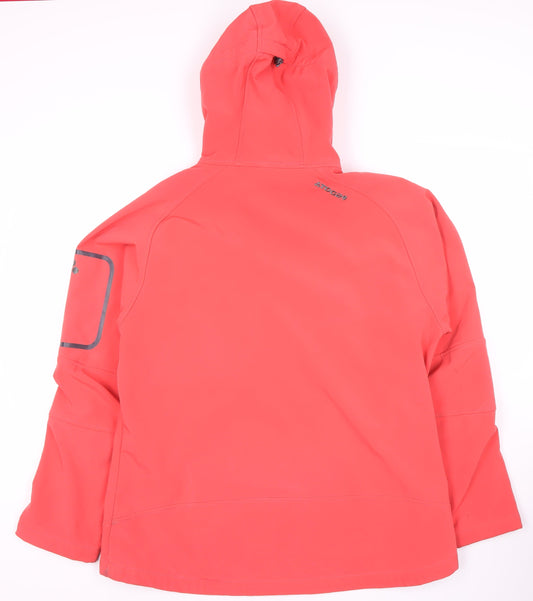 TOG 24 Women's Red Hooded Soft Shell Jacket Size 10
