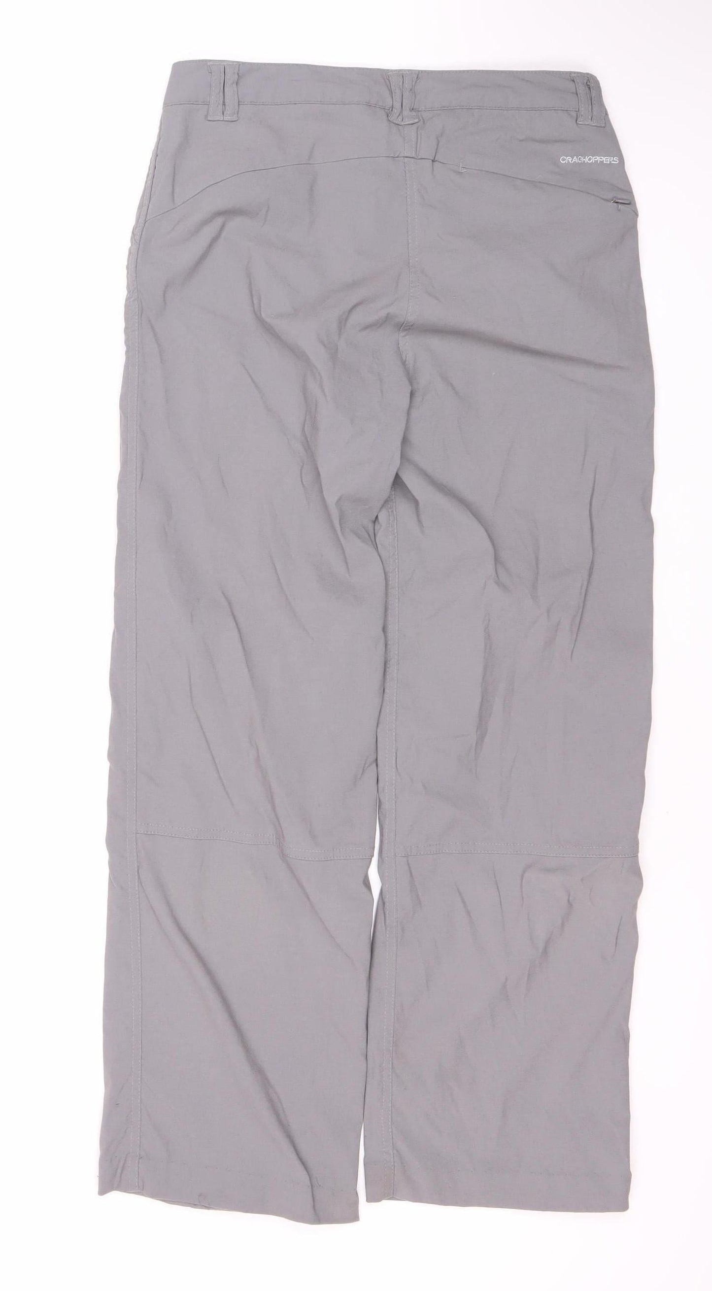 Craghoppers Women's Grey Trousers UK 10 Button Zip