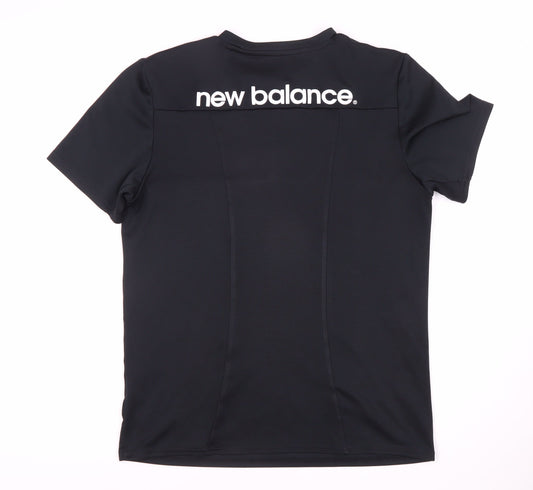 New Balance Men's Black Football Jersey T-Shirt Size S