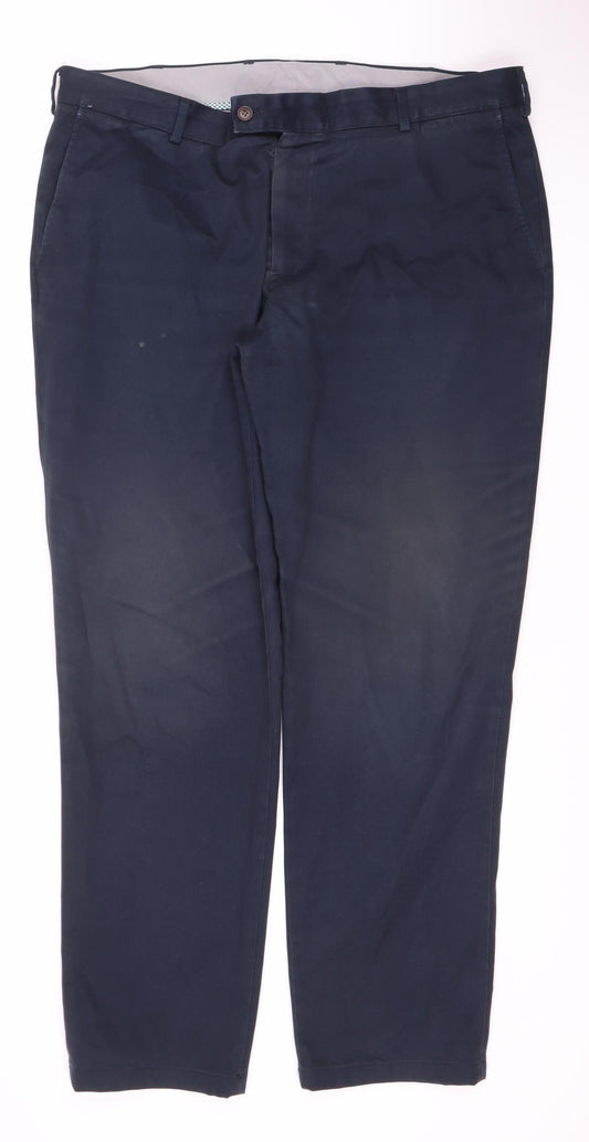 Charles Tyrwhitt Men's Blue Dress Pants W38/L34