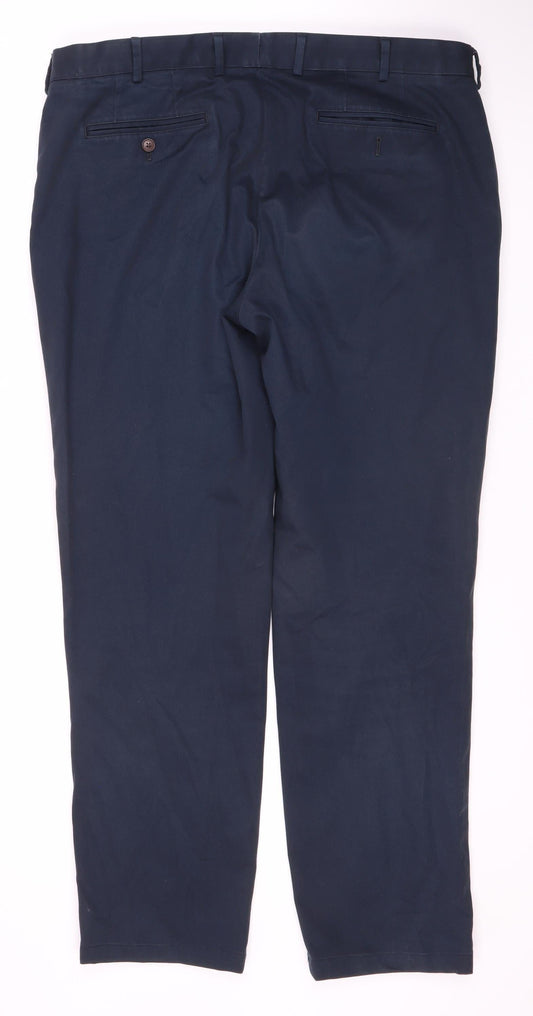 Charles Tyrwhitt Men's Blue Dress Pants W38/L34