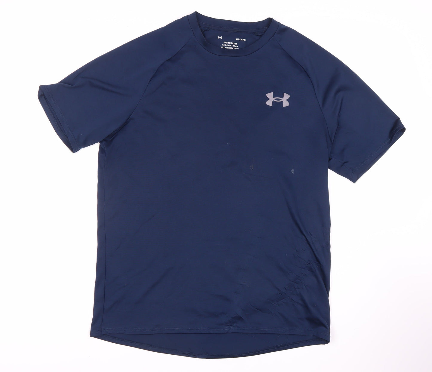 Under Armour Men's Blue M T-Shirt, Moisture Wicking, Gym Ready