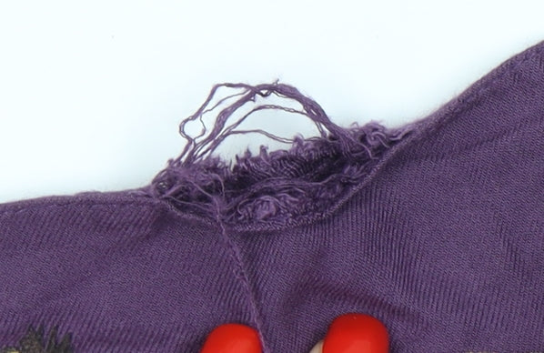 Joules Women's Purple Tunic XS Balloon Sleeve