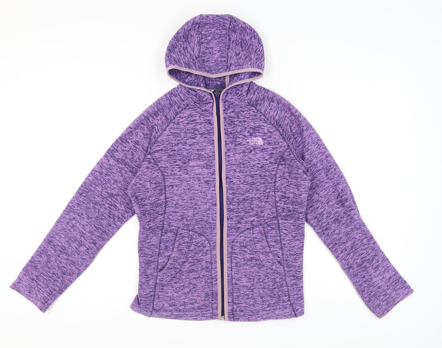 The North Face Women's Purple Basic Hooded Jacket M