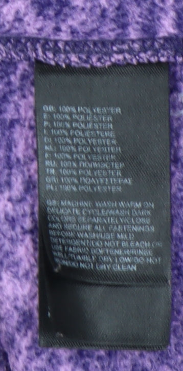 The North Face Women's Purple Basic Hooded Jacket M