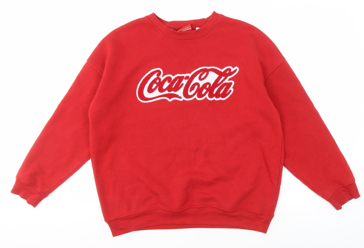 Coca-Cola Unisex Red Pullover Sweatshirt S