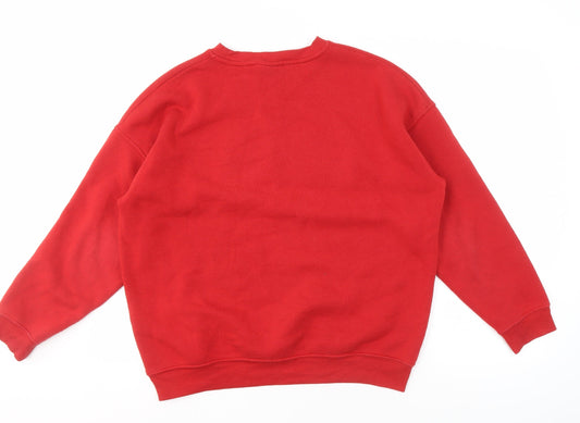 Coca-Cola Unisex Red Pullover Sweatshirt S