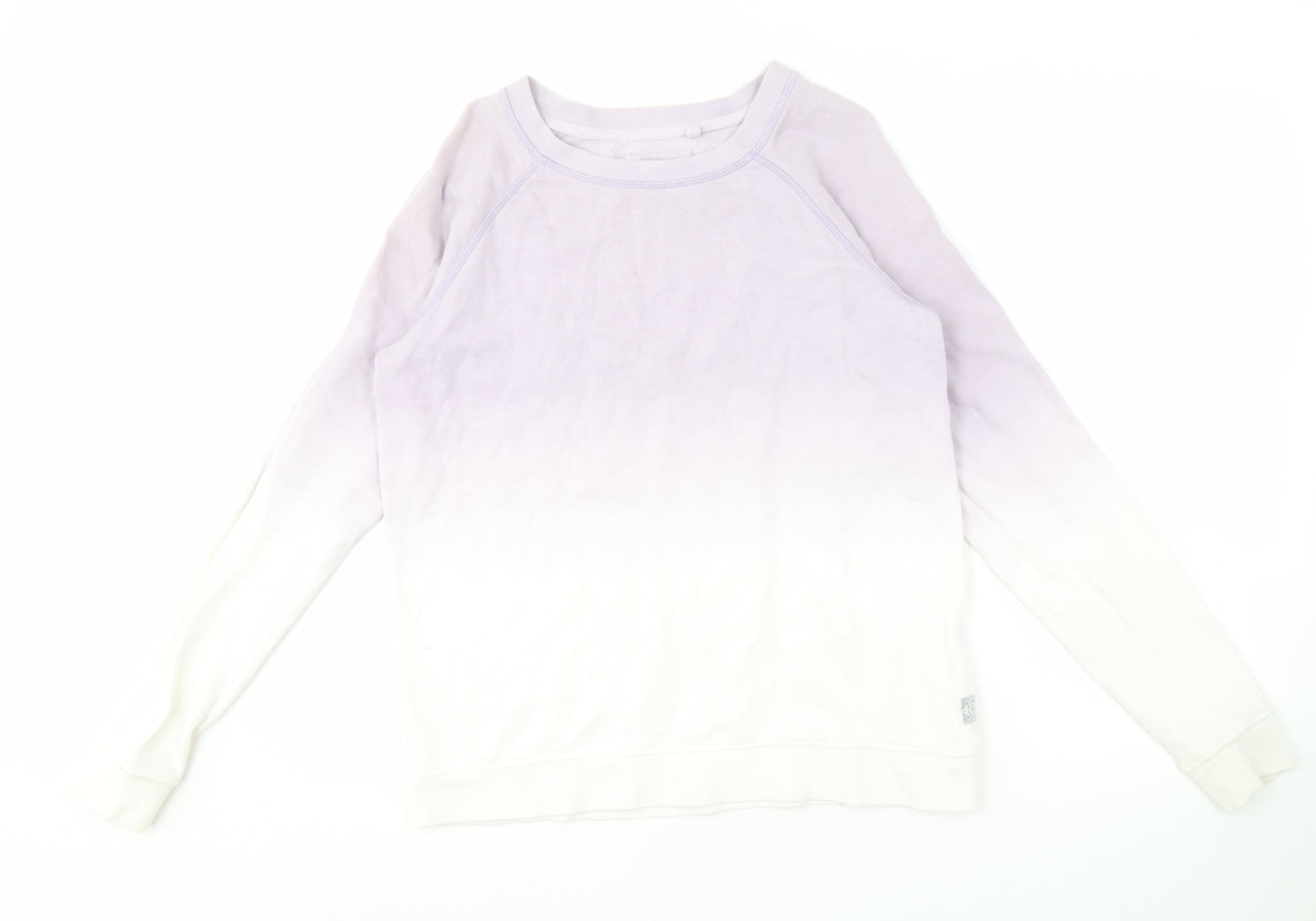 FatFace Women's Purple Ombre Sweatshirt Size 8