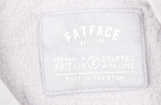 FatFace Women's Purple Ombre Sweatshirt Size 8