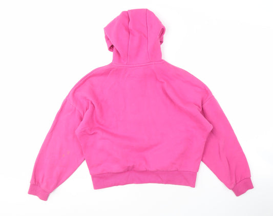 Juicy Couture Girls Pink Pullover Hoodie 10-11 Years