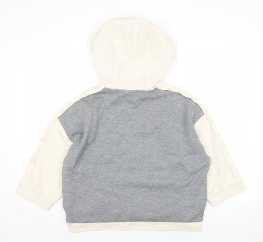 Puma Women's Ivory Hoodie Size 12 Comfortable Knit