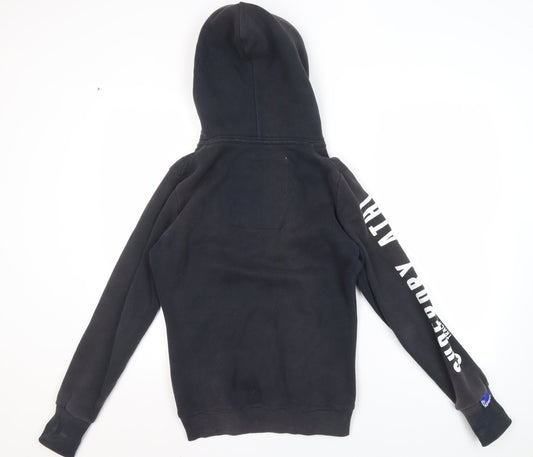 Superdry Men's Black Medium Full Zip Hoodie