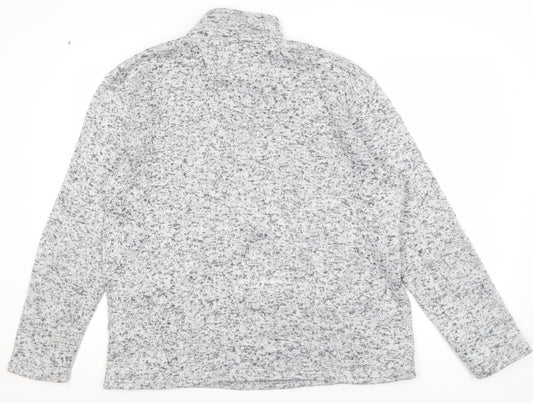 Atlas For Men Grey Pullover Sweatshirt Men's L