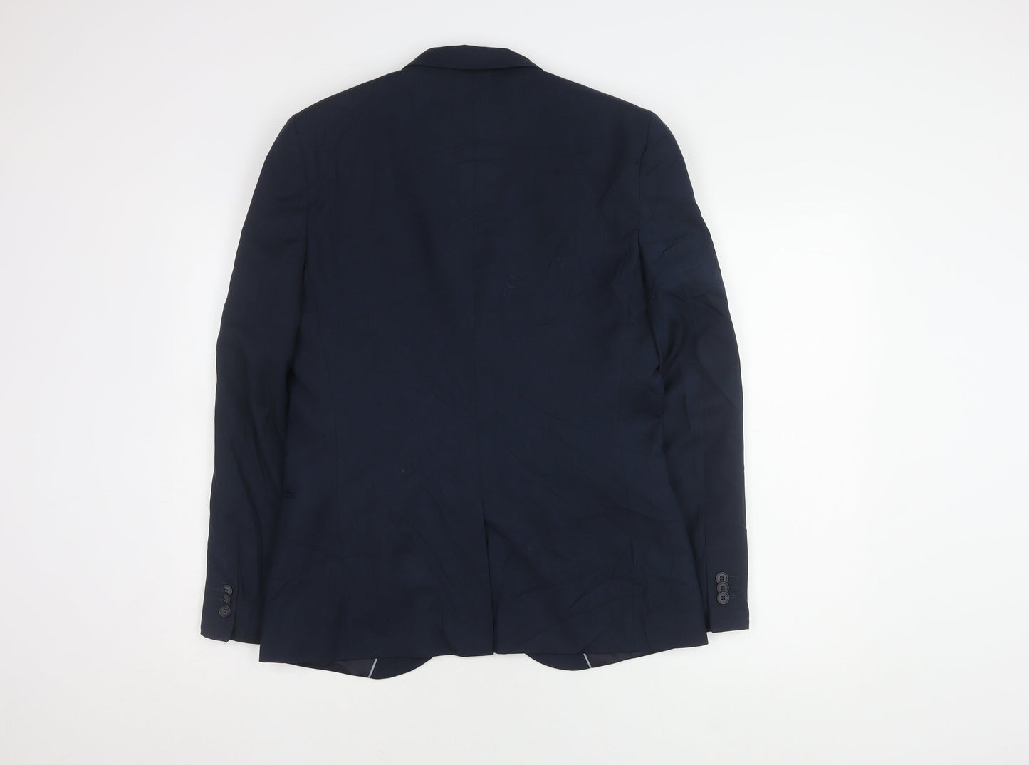 FCUK Men's Blue Blazer, Size 38, Formal Wear