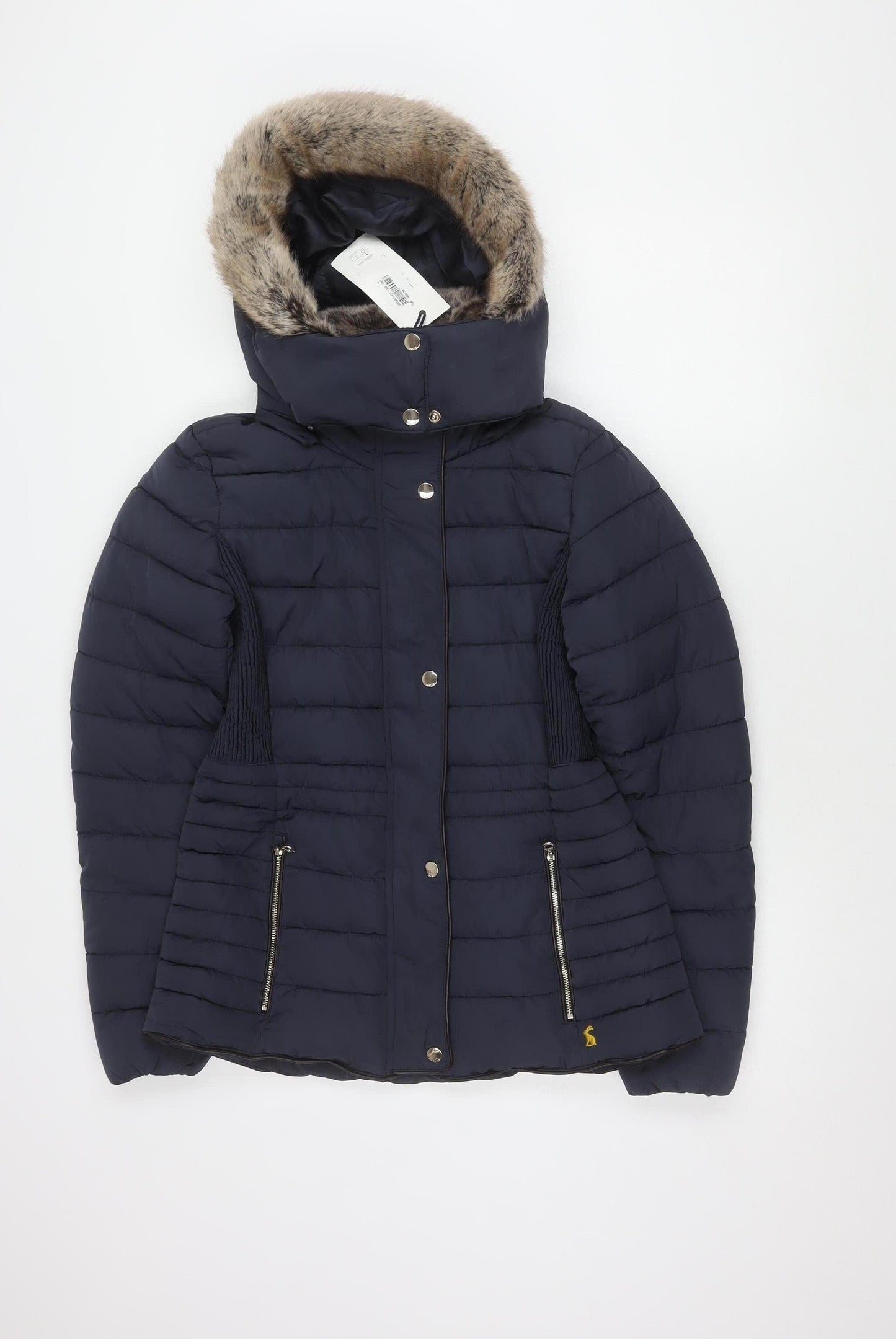 Joules Women's Blue Puffer Jacket Size 10